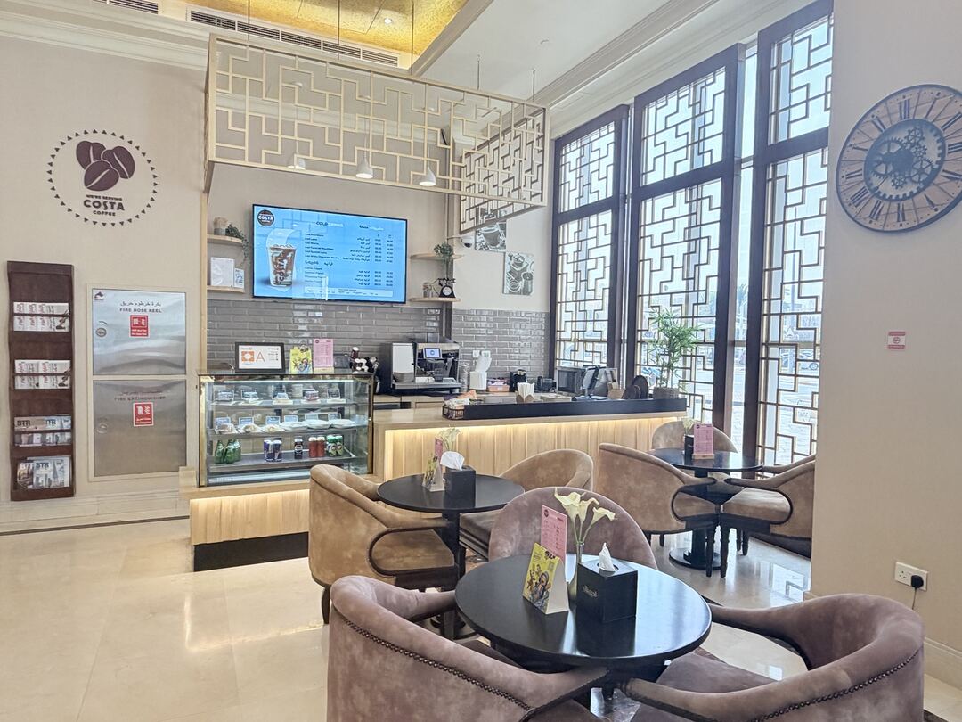 Costa Coffee no lobby